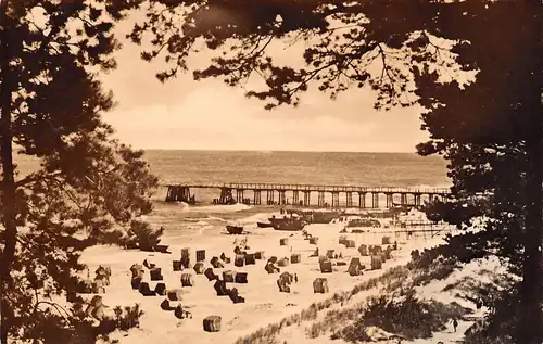 Ostseebad Bansin Durchblick von der Steilküste gl1960 169.435