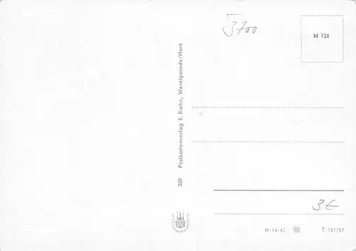 Wernigerode (Harz) Schloss ngl 172.394