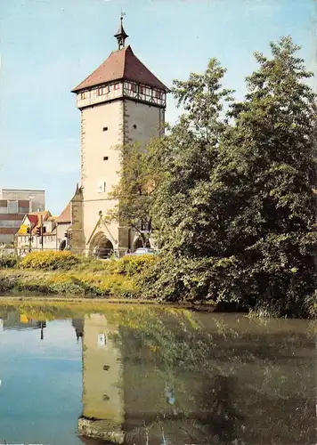 Reutlingen Tübinger Tor mit Echaz ngl 170.398