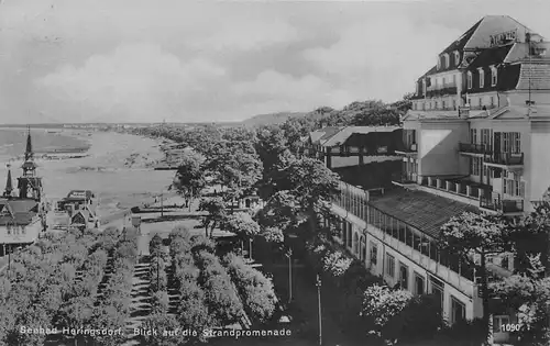 Ostseebad Heringsdorf Blick auf die Strandpromenade gl1927 169.541