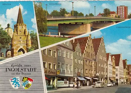 Ingolstadt (Donau) Mehrbildkarte ngl G6730
