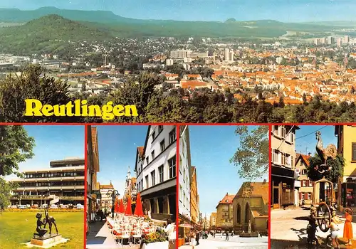 Reutlingen Teilansichten Mehrbildkarte ngl 171.019