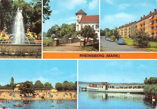 Rheinsberg/Mark Teilansichten glca.1970 169.043