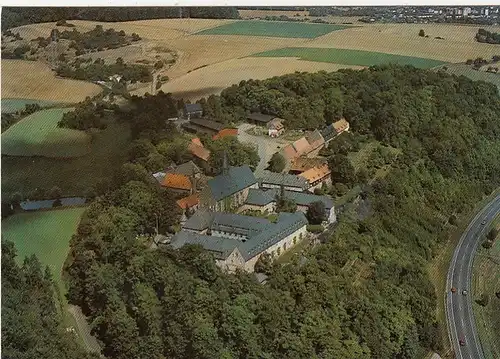 Solms-Altenberg, Prämonstr.Klosterder Barmhigkeit, Luftbild ngl G5859