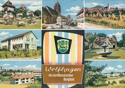 Wolfhagen,nordhess.Bergland, Mehrbildkarte glum 1950? G5911