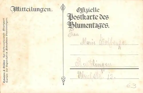 Zur Erinnerung an die Silberhochzeit des Württ. Königspaares 1911 ngl 170.514