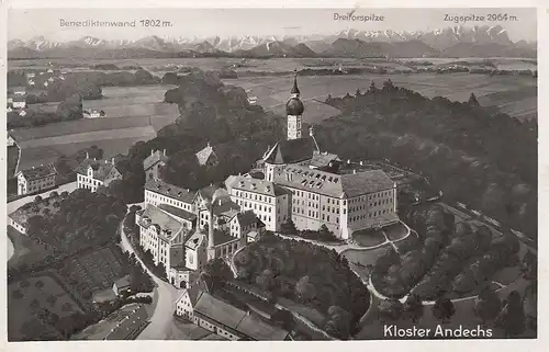 Kloster Andechs mit Rokokokirche gl1942 G6815