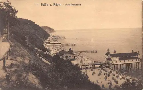 Sellin auf Rügen Strandpanorama ngl 169.684
