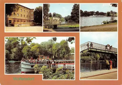 Woltersdorf Anlegestelle Seen Schleusenbrücke gl1987 171.247