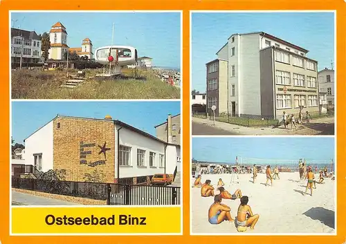 Ostseebad Binz auf Rügen Kurhaus Strand glca.1980 169.780