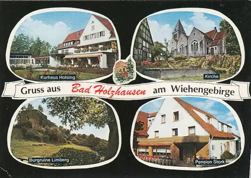 Bad Holzhausen am Wiehengebirge, Mehrbildkarte ngl G6068