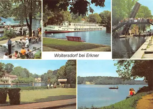 Woltersdorf bei Berlin/Erkner Schiff Schleuse See gl1982 168.024