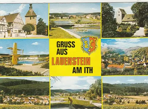 Lauenstein i. Hann., Mehrbildkarte gl1982 G6117