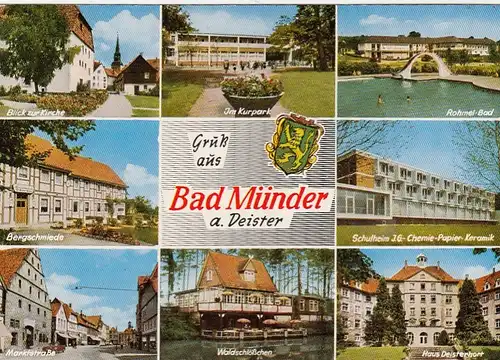 Bad Münder/Deister,Mehrbildkarte ngl G6099