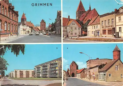 Grimmen Mehrbildkarte glca.1980 169.930