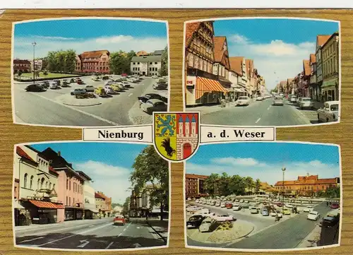 Nienburg a.d.Weser, Mehrbildkarte gl1967 G6106