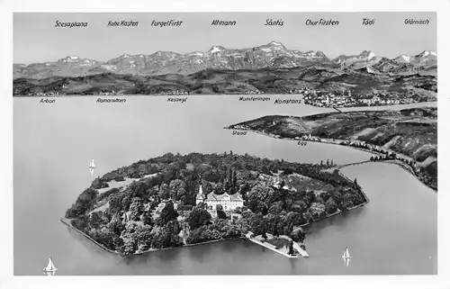 Insel Mainau im Bodensee Panorama ngl 170.762