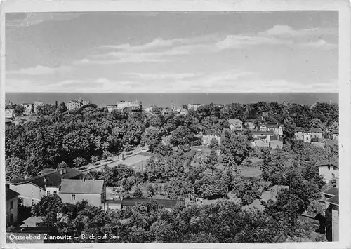 Ostseebad Zinnowitz Panorama und See glca.1970 171.421