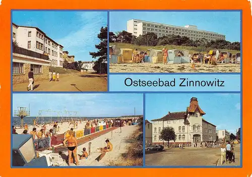 Ostseebad Zinnowitz Ferienheime und Strand gl1986 169.390