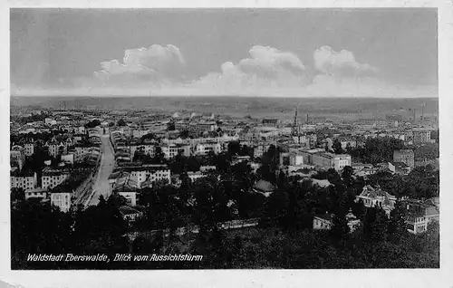 Eberswalde Blick vom Aussichtsturm ngl 168.170