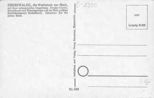 Eberswalde Blick vom Aussichtsturm ngl 168.170