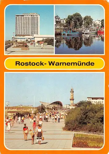 Rostock-Warnemünde Hotel Neptun Alter Strom Promenade gl1989 171.535