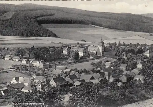 Grafschaft (Hochsauerland) Teilansicht gl1961? G6208