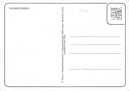 Reutlingen Teilansichten Mehrbildkarte ngl 170.893