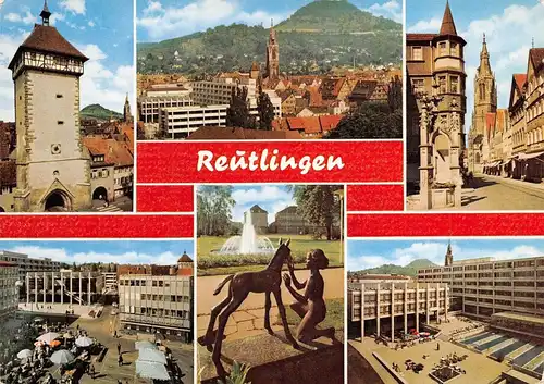 Reutlingen Teilansichten Mehrbildkarte ngl 170.869