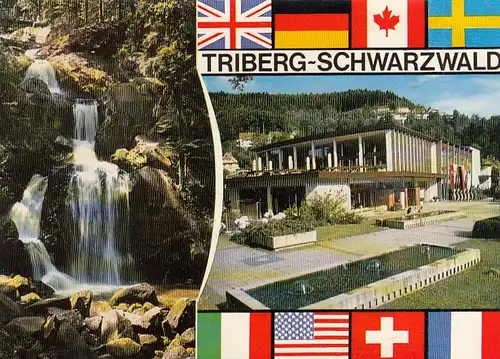 Triberg, Schwarzwald, Mehrbildkarte ngl G6304