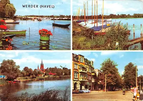 Werder/Havel Teilansichten Mehrbildkarte gl1975 168.266