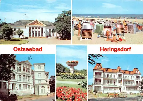 Ostseebad Heringsdorf Kulturhaus Strand Erholungsheime gl1979 169.513