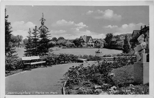 Ilsenburg/Harz Partie im Park ngl 171.701