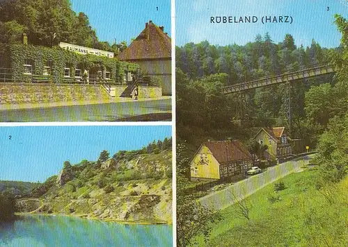 Rübeland im Harz, Mehrbildkarte ngl G6410