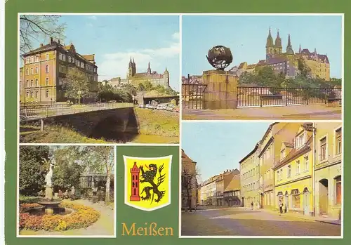 Meissen, Mehrbildkarte gl1985 G6372