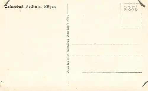 Sellin auf Rügen Segelboot In voller Fahrt ngl 169.666