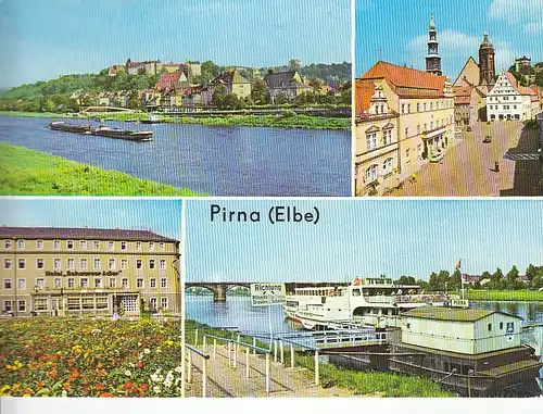 Pirna a.d.Elbe, Mehrbildkarte ngl G6407