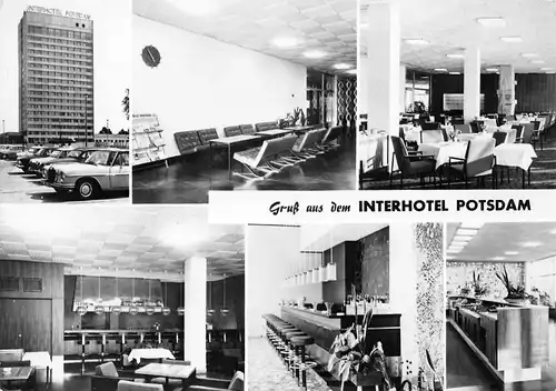 Potsdam Interhotel Mehrbildkarte ngl 168.521