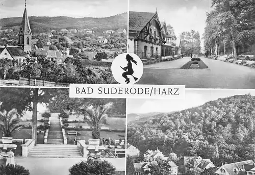 Bad Suderode/Harz Teilansichten Mehrbildkarte gl1962 171.800