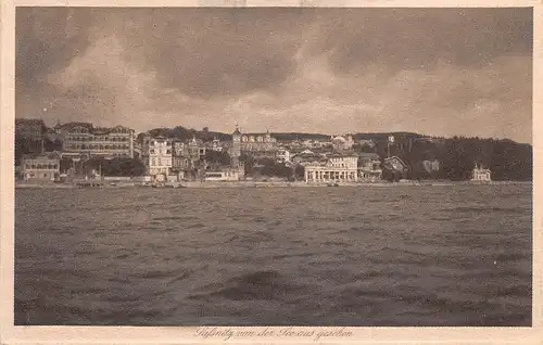 Saßnitz auf Rügen von der See aus gesehen glca.1930 169.714