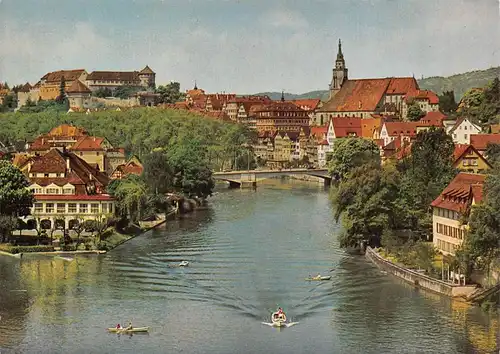 Tübingen Neckarpartie Stadtpanorama ngl 170.352