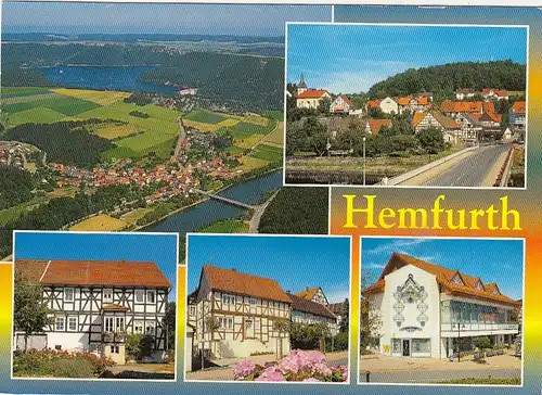 Hemfurth, Edersee, Mehrbildkarte ngl G6484