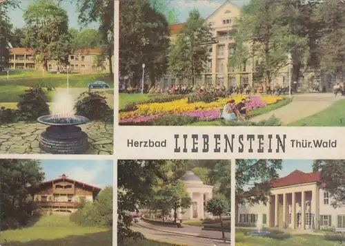 Bad Liebenstein, Thür.Wald, Mehrbildkarte gl1967 G6446