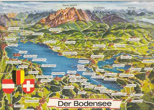 Der Bodensee, Panorama gl1985 G6455