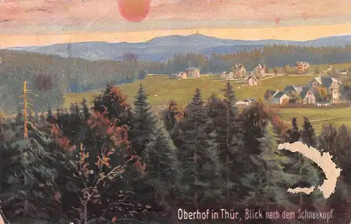 Oberhof in Thüringen Blick zum Schneekopf glca.1940 171.229