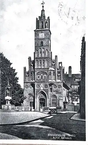 Brandenburg (Havel) Altstädtisches Rathaus gl1932 168.800