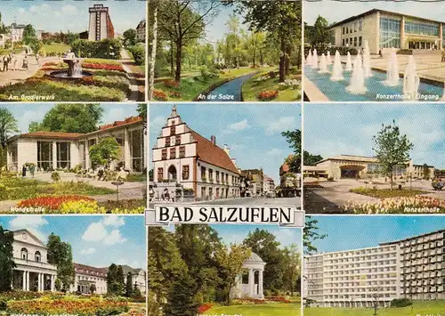 Bad Salzuflen, Mehrbildkarte ngl G6508