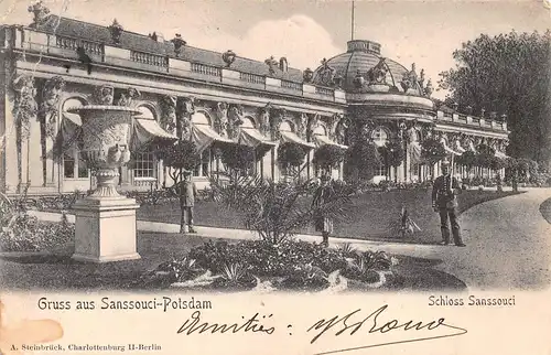 Potsdam Schloss Sanssouci gl1903 171.295