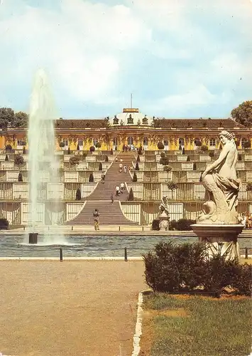 Potsdam Schloss Sanssouci mit Terrassenanlage ngl 171.331