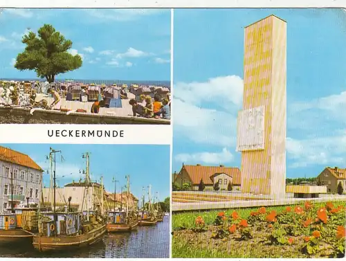 Ueckermünde, Mehrbildkarte glum 1960? G6602